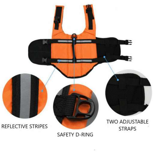 Dog Life Jacket Vest - Have Fun in the Water and Stay Safe! - All Pet Things -