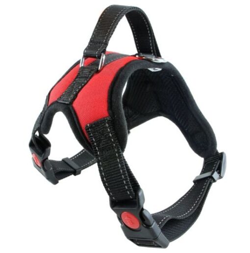 No-Pull Adjustable Harness - All Pet Things - M / Red