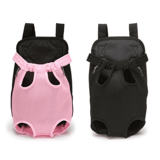 Adjustable Mesh Pet Carrier Backpack - All Pet Things - Black / XL