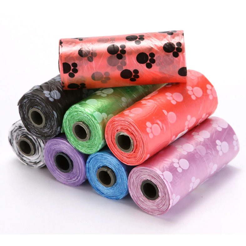 Dog Poop Bags - Easy and Convenient Pet Waste Clean up! - All Pet Things - Rainbow Pawprint / 150 Bags