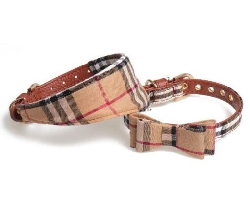 Designer Plaid Dog Collar - All Pet Things -