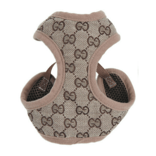 Pucci Monogram Dog Harness with Free Matching Leash! - All Pet Things - M