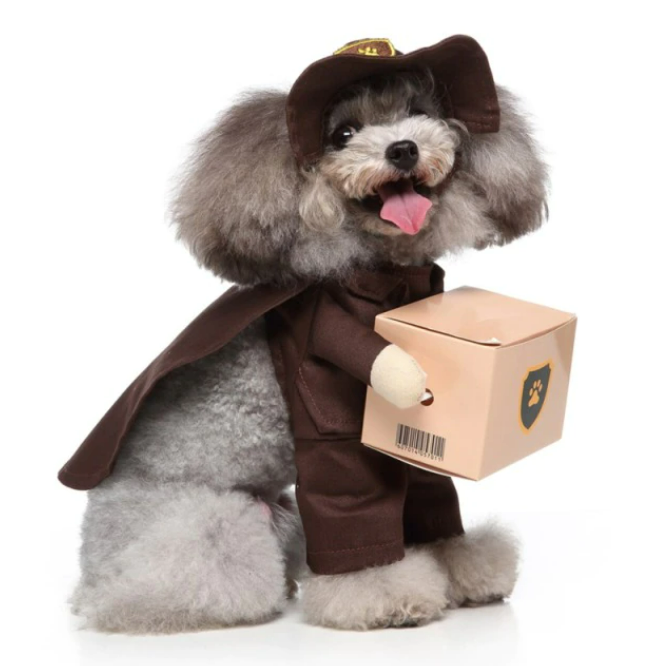 UPS "Paw" Pet Dog Halloween Costume - All Pet Things - S