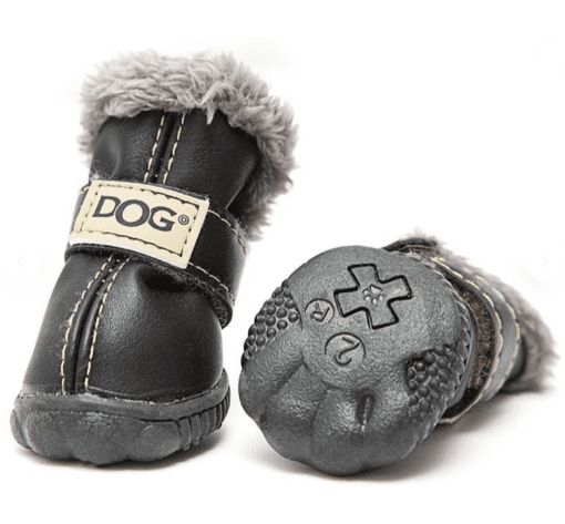Deluxe Waterproof Winter Dog Booties - All Pet Things - Black / Size 3 - Paw Width 1.55-1.60 Inches
