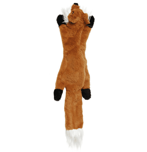 Squeaky Plush Dog Toys - Squirrel Fox and Raccoon! - All Pet Things - Fox